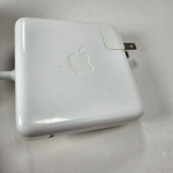 Genuine Apple 85W Magsafe Power Adapter A1343 For MacBook Pro/Air White - Picture 2 of 6